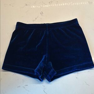 Body Wrappers Blue Booty cartwheel Athletic Shorts dance cheer gymnastics